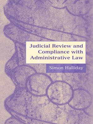 cover image of Judicial Review and Compliance with Administrative Law